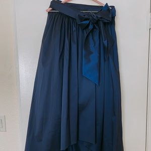 Eliza J. High-low Navy Blue Skirt